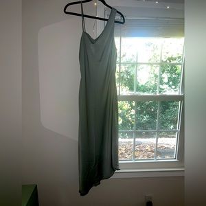 Lulus asymmetrical Midi Dress